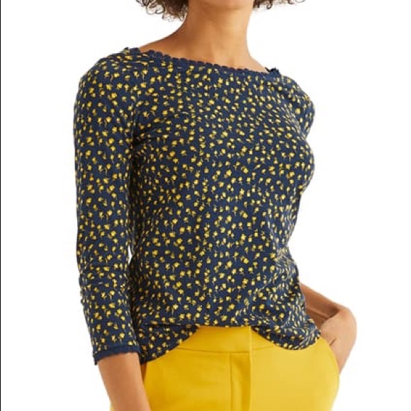 Boden Ottilie Ballet Back Jersey Top - Picture 1 of 9